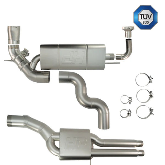 4 inch - 101,6mm - Exhaust system AUDI RS3 8Y DNWC - ECE approval