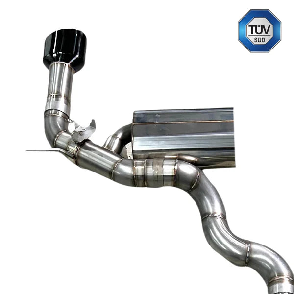 3.5" 89mm exhaust system AUDI RS Q3 8U - CZG 2.5 TFSI - ECE approval TÜV