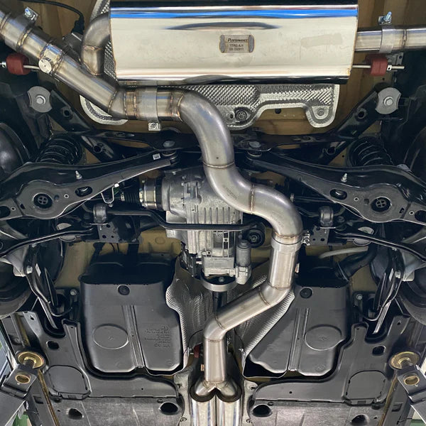 3.5" 89mm exhaust system AUDI RSQ3 DNWA 2.5 TFSI - TÜV / ECE approval