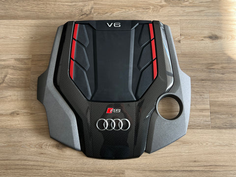 AUDI RS4 B9, RS5 B9 CARBON ENGINE COVER