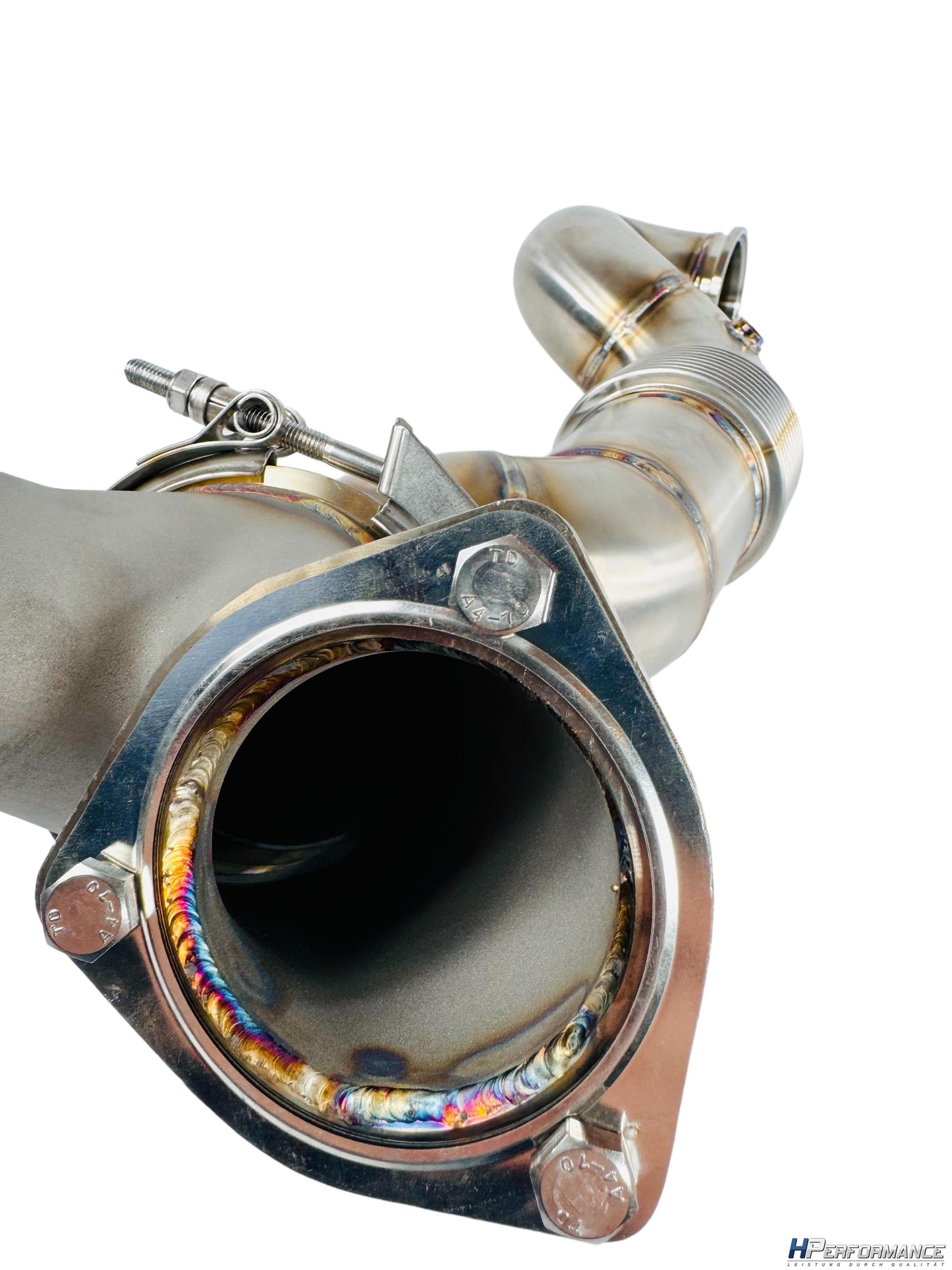 4 inch - 101,6mm TÜV-Downpipe for RS 3, TT RS, RS Q3 - OPF - DNW