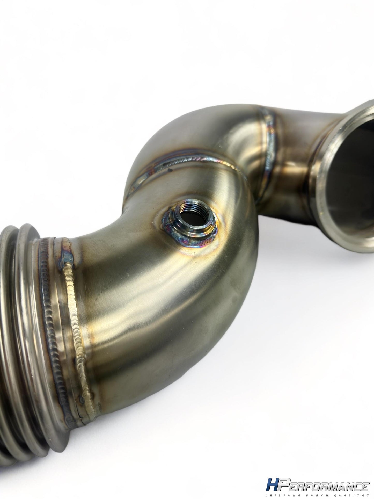 4 inch - 101,6mm TÜV-Downpipe for RS 3, TT RS, RS Q3 - OPF - DNW