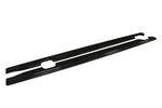 Side skirts Cup mouldings for Audi A6 C7 S-line/ S6 C7 Facelift black high gloss