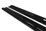 Side skirt attachment Cup mouldings for Audi A8 D4 Carbon look