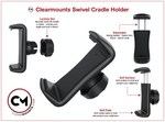 2018 - present Q8/SQ8/RSQ8 Adhesive Mount + Swivel Magnetic & Cradle Holder